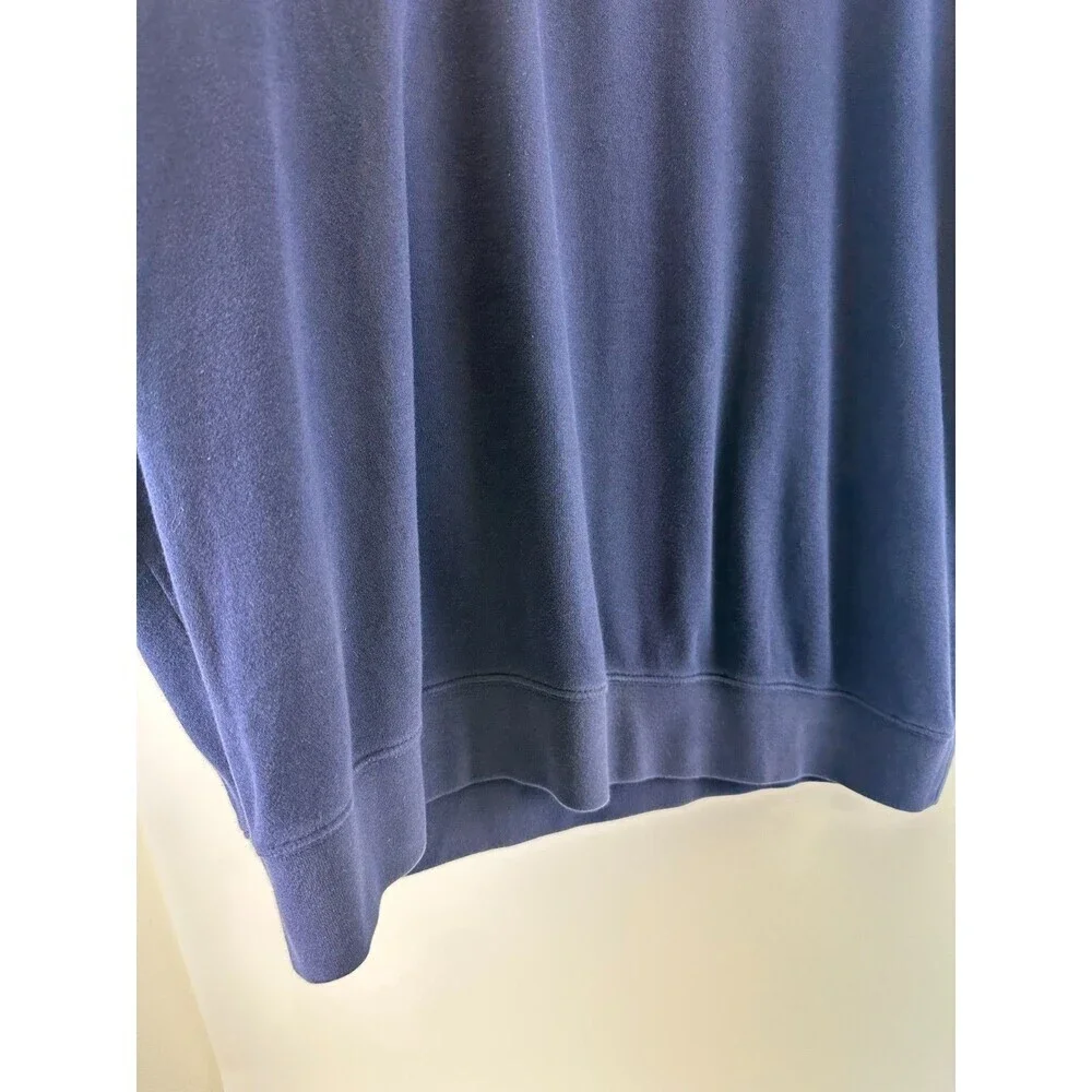 Polo Golf Ralph Lauren Quarter Zip Sleeveless Sweater Navy Blue Pullover Men XXL